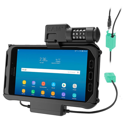 RAM Combo Locking Power + Dual USB