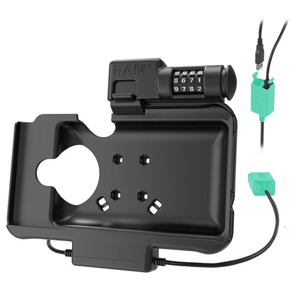 RAM Combo Locking Power + Dual USB
