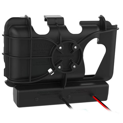 RAM-HOL-SAM61PD2U_RAM Power + Dual USB Dock for Tab Act