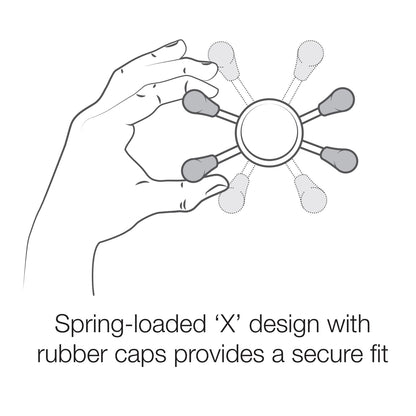 RAM-HOL-UN7BU_RAM X-Grip Universal Phone Holder with Ba