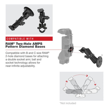 RAM Form-Fit Holder for Zebra TC73 &