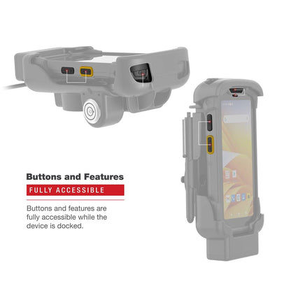 RAM Key-Locking Form-Fit Powered Dock