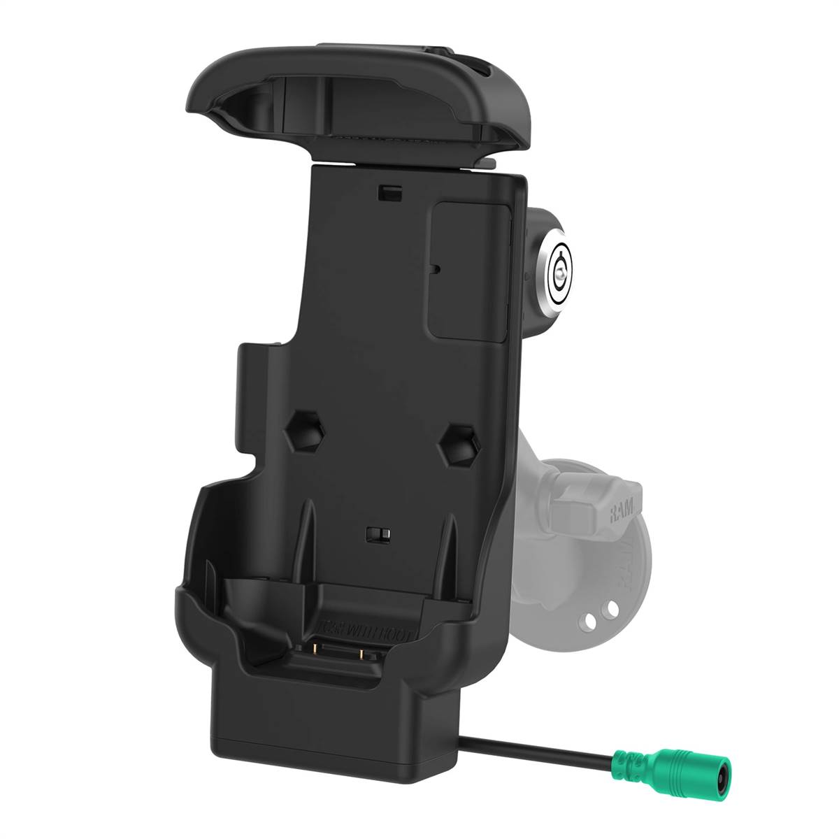 RAM Key-Locking Form-Fit Powered Dock