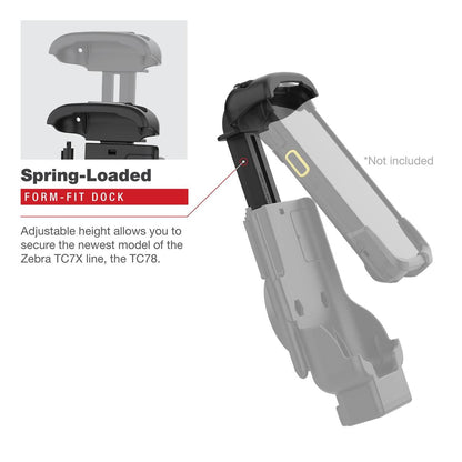 RAM Key-Locking Form-Fit Holder for