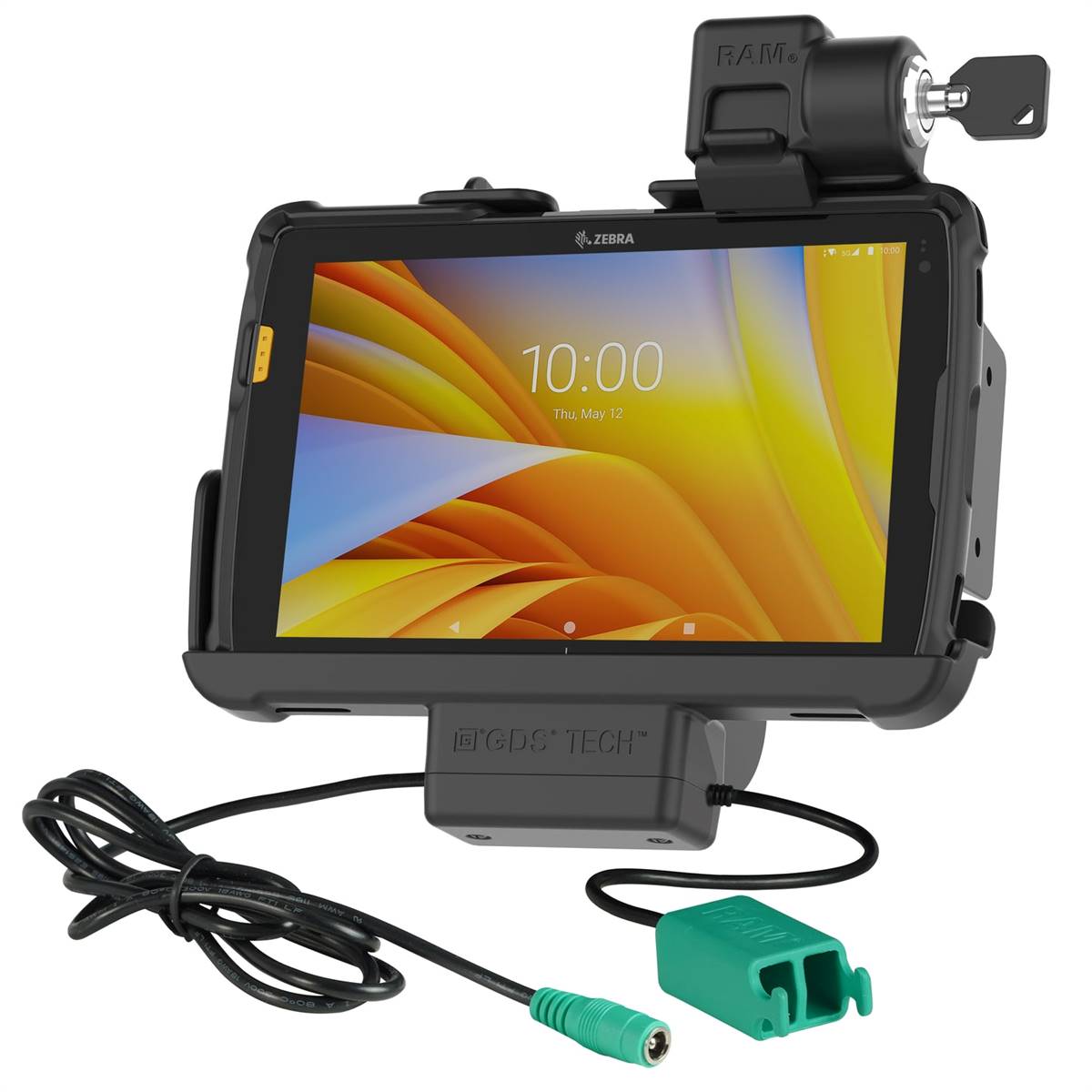 RAM-HOL-ZE20PD2KLU Ram Mounts by Custom Mounts