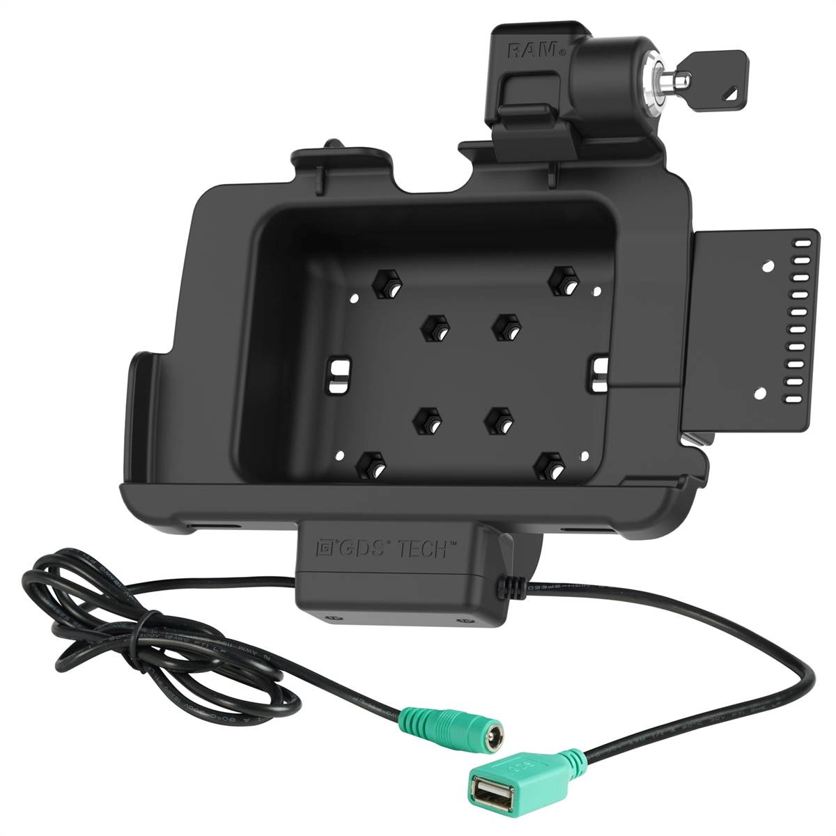 Locking RAM Tough-Dock Power + Data f