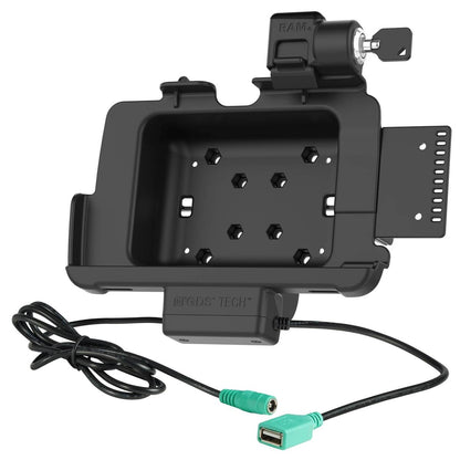 Locking RAM Tough-Dock Power + Data f