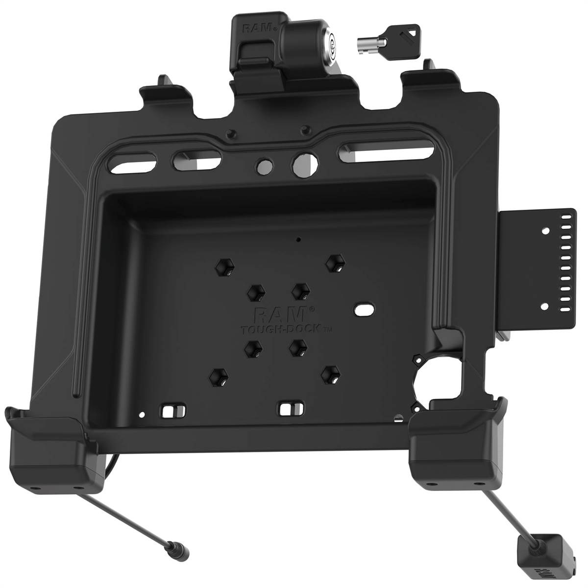 RAM Power + Dual USB Locking Dock for