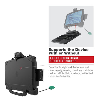 RAM Power + Dual USB Dock for Zebra ET