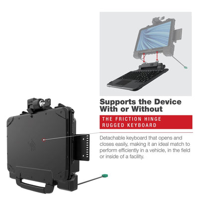 RAM Power + Data Locking Dock for Zebr