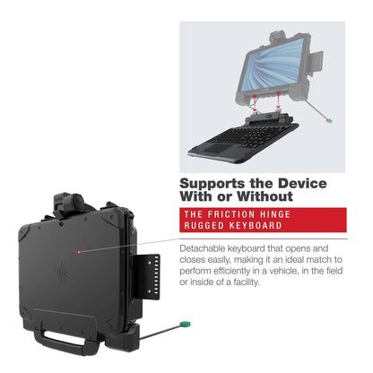 RAM Power + Data Dock for Zebra ET8x 2-