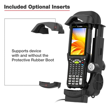 RAM® Locking Powered Dock for Zebra MC9400 & MC9300