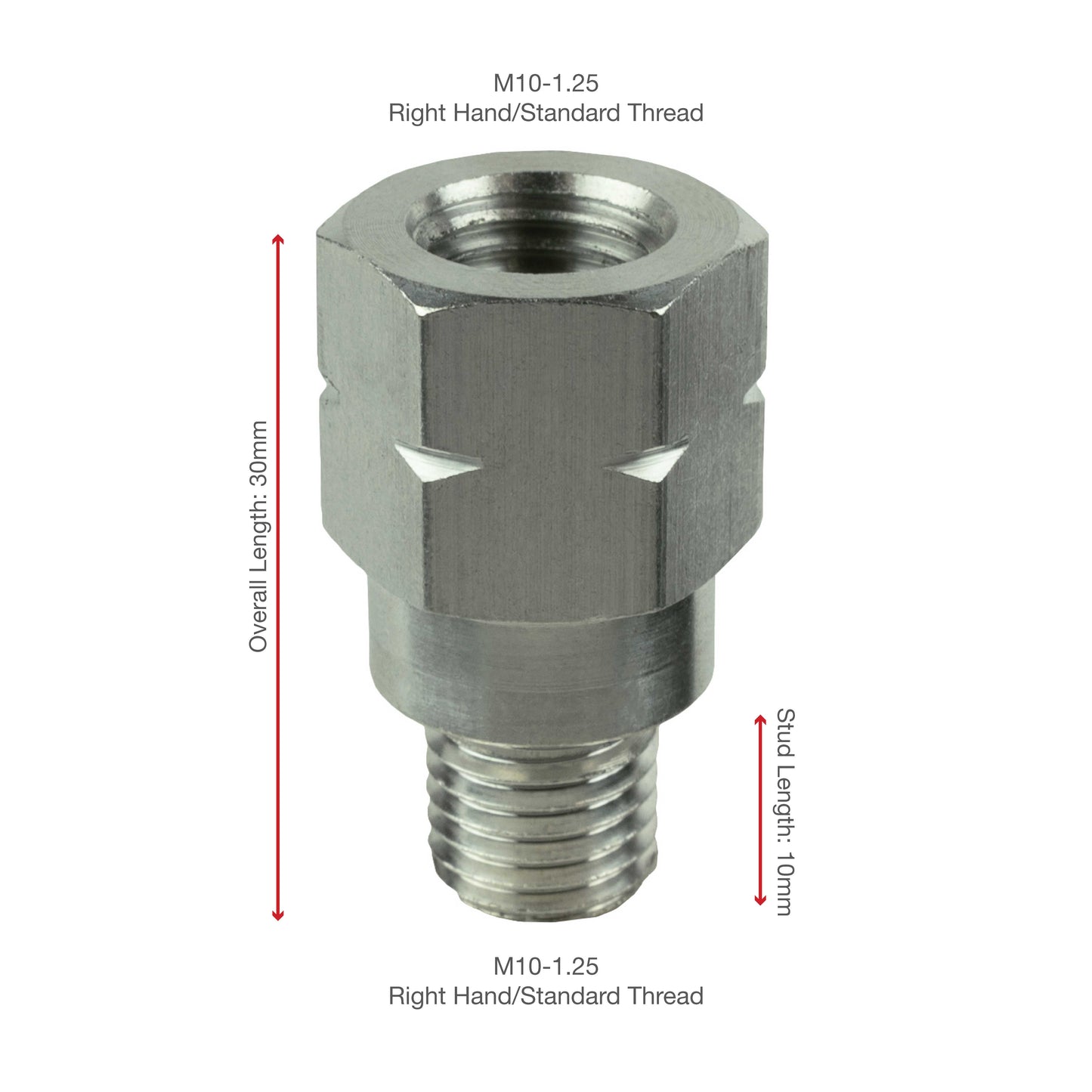 RAM® M10-1.25 Thread Extension - 20mm Long