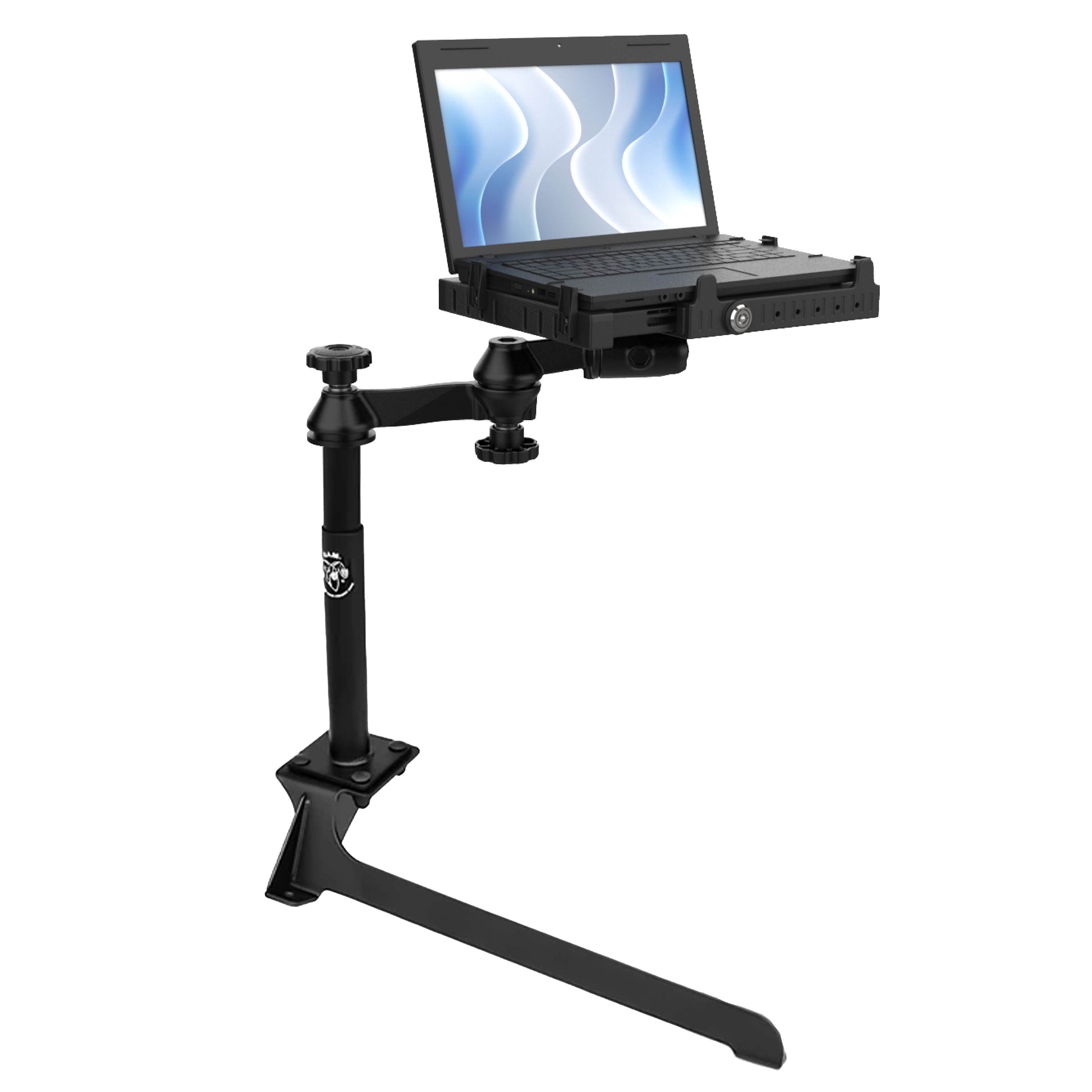 RAM® No-Drill™ Laptop Mount for '05-26 Nissan Frontier + More