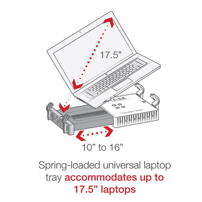 RAM-VB-168-SW1 RAM No-Drill Universal Laptop Mount for