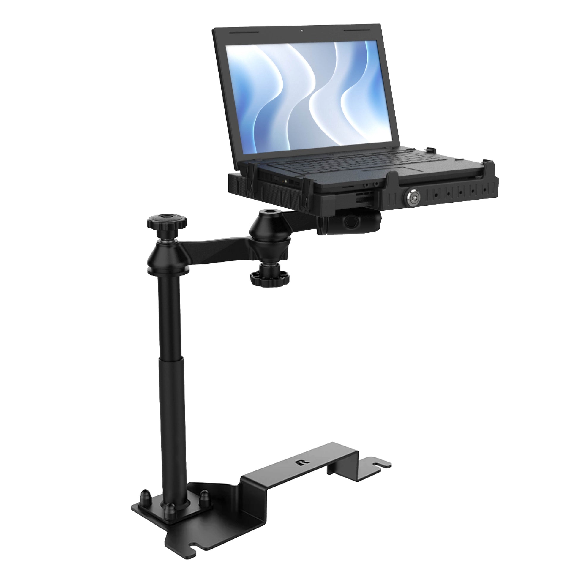 RAM® No-Drill™ Laptop Mount for '14-24 Ford Edge + More