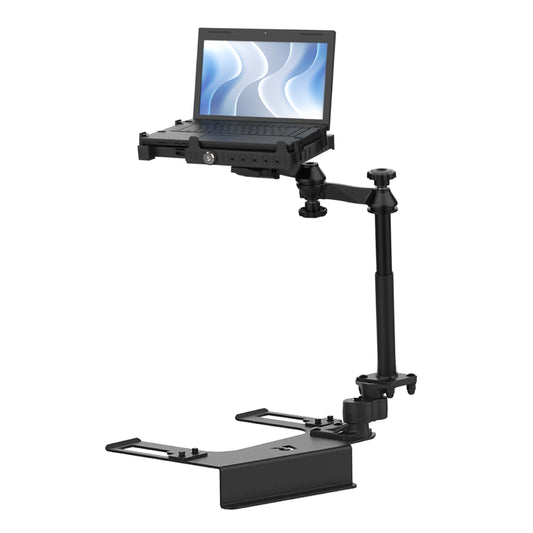 RAM® No-Drill™ Laptop Mount for '15-22 Chevrolet Colorado + More