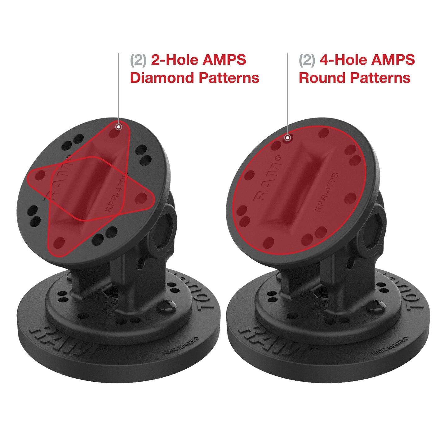 RAM® Single Pivot Magnetic Mount