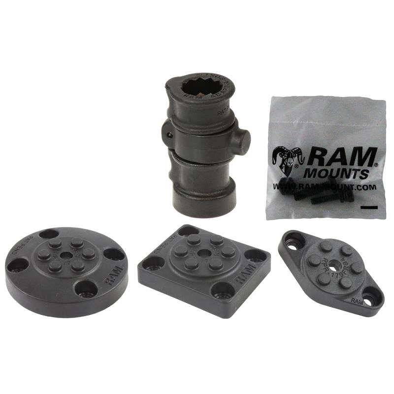 RAP-387BU Ram Mounts by Custom Mounts