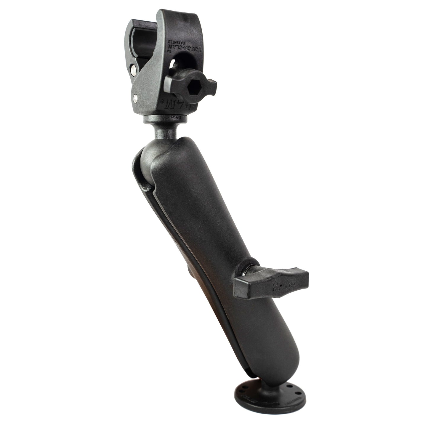 RAM® Trolling Motor Stabilizer - Tough-Claw™ .625" - 1.14" Long Arm