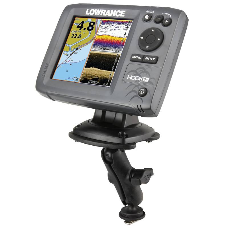 RAP-B-107B-354-TRA1U Ram Mounts by Custom Mounts