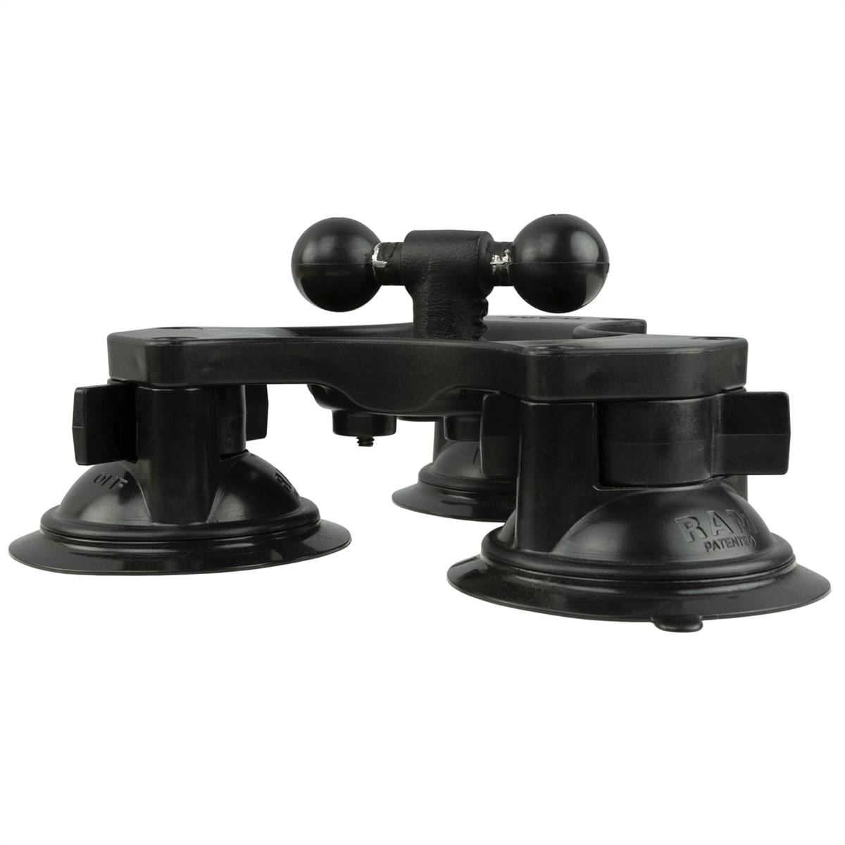 RAP-B-217-365-224-1U RAM Twist-Lock Triple Suction Cup