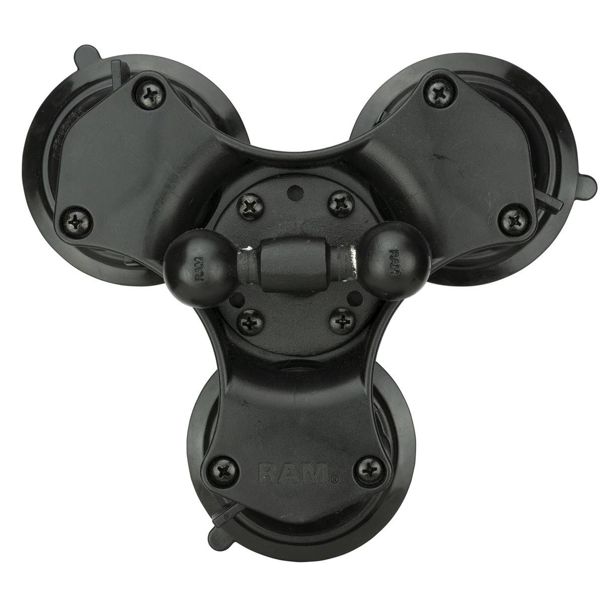 RAP-B-217-365-224-1U RAM Twist-Lock Triple Suction Cup