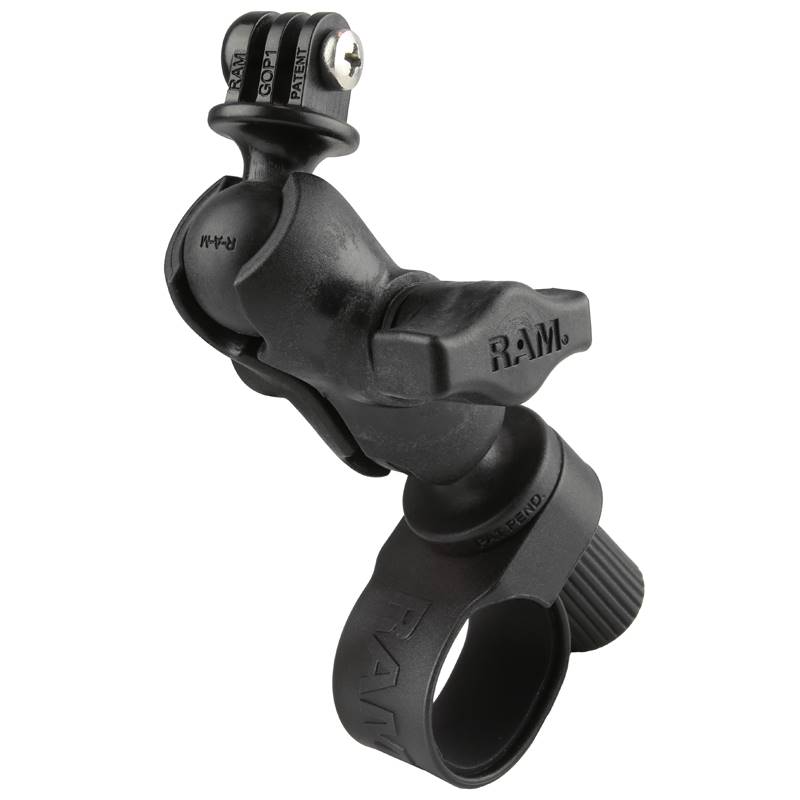 RAP-B-460-A-GOP1U RAM Tough-Strap Double Ball Mount wit