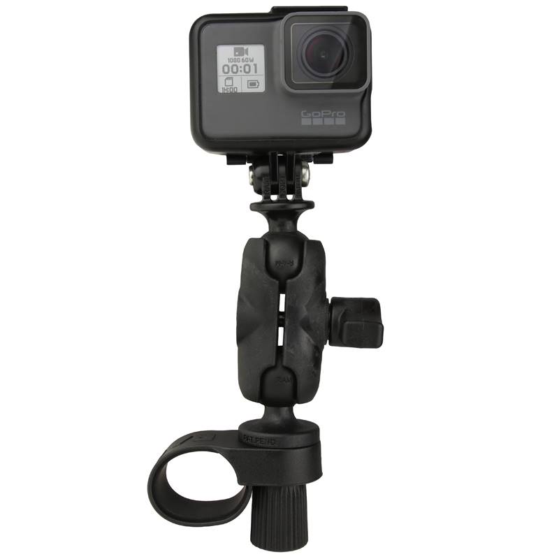 RAP-B-460-A-GOP1U RAM Tough-Strap Double Ball Mount wit