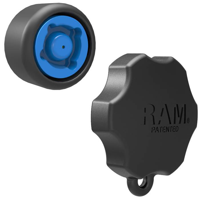 RAP-S-KNOB6-4U Ram Mounts by Custom Mounts