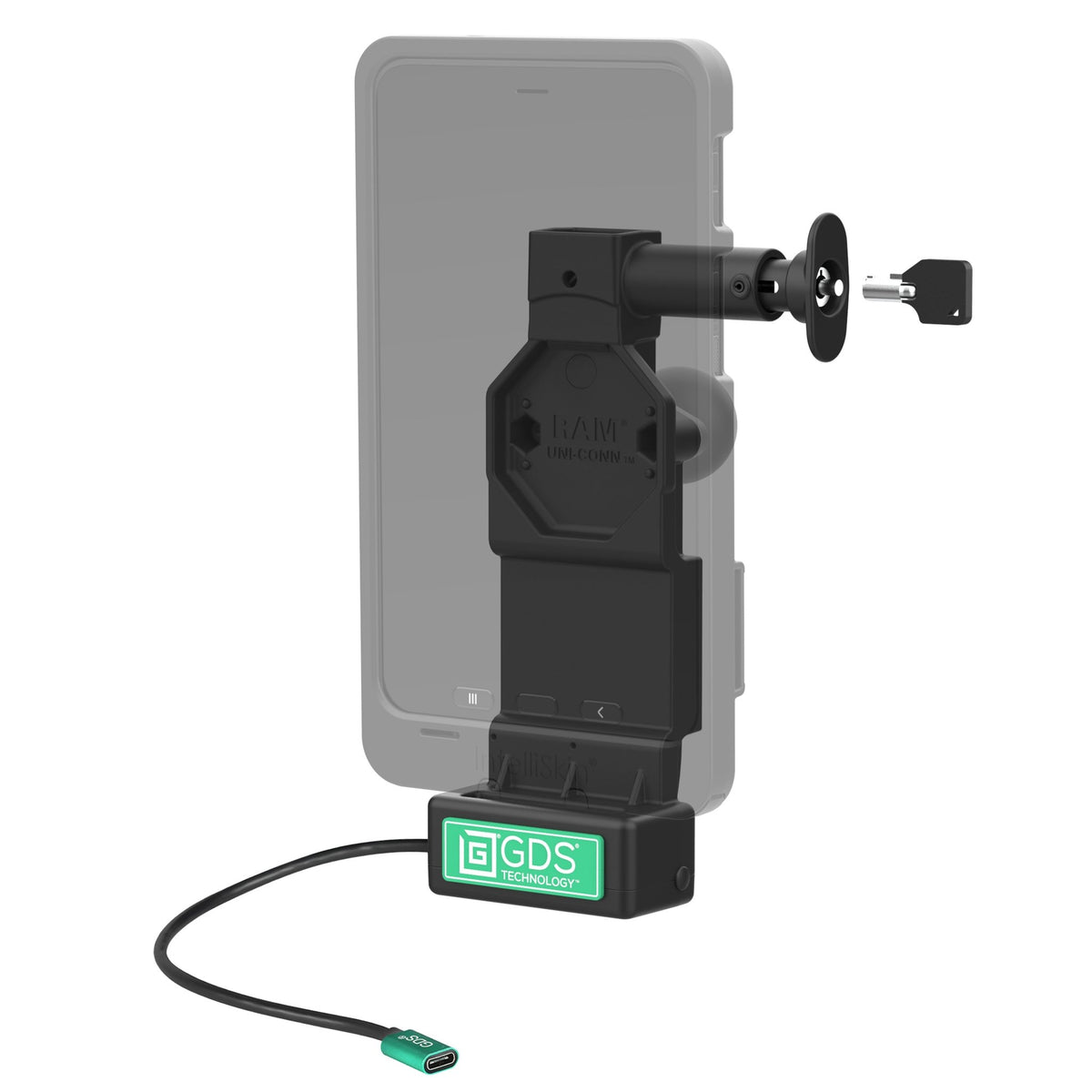 GDS® Uni-Conn™ Locking Dock with Release Button