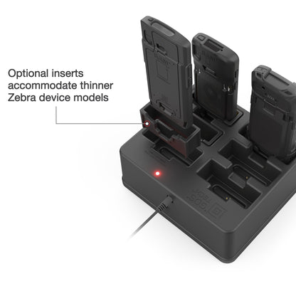 GDS® 6-Port Powered Dock for Handhelds with IntelliSkin®