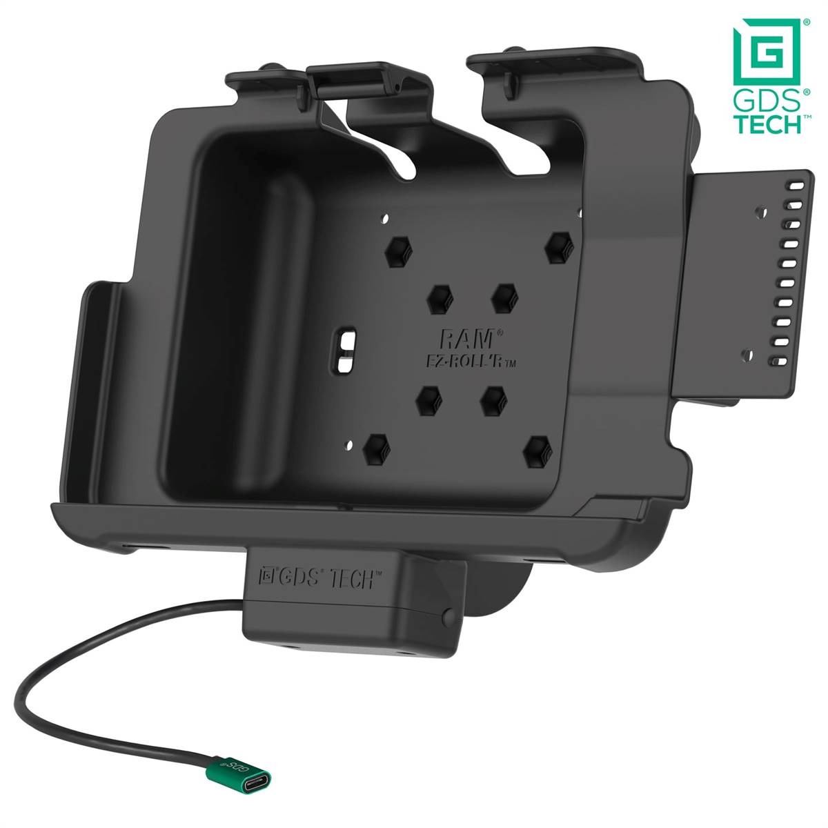 RAM-GDS-DOCK-ZE21PU GDS Powered Dock for Zebra ET4x 10" - All Custom Mounts Inc.