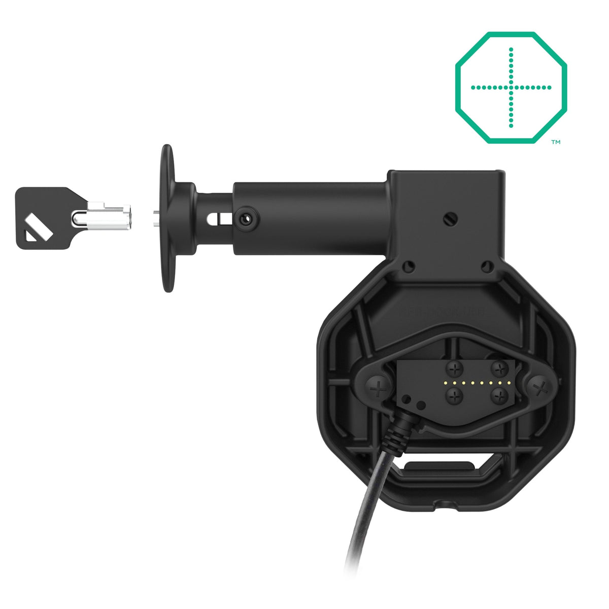 GDS® Uni-Conn™ Powered Locking USB-C Dock with Release Button