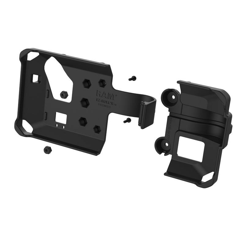 RAM-HOL-GA77LU RAM EZ-Roll'r Locking Cradle for Garmin - All Custom Mounts Inc.