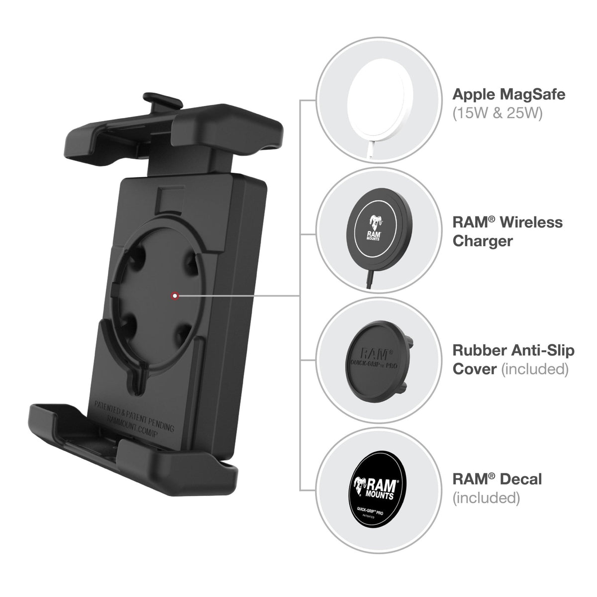 RAM® Quick-Grip™ Pro XL Phone Holder