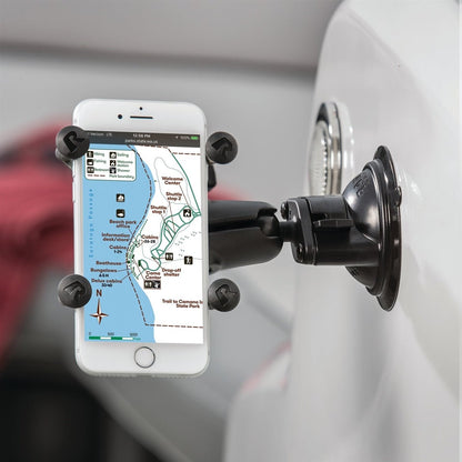 RAM-HOL-UN7BU RAM X-Grip Universal Phone Holder with Ba - All Custom Mounts Inc.