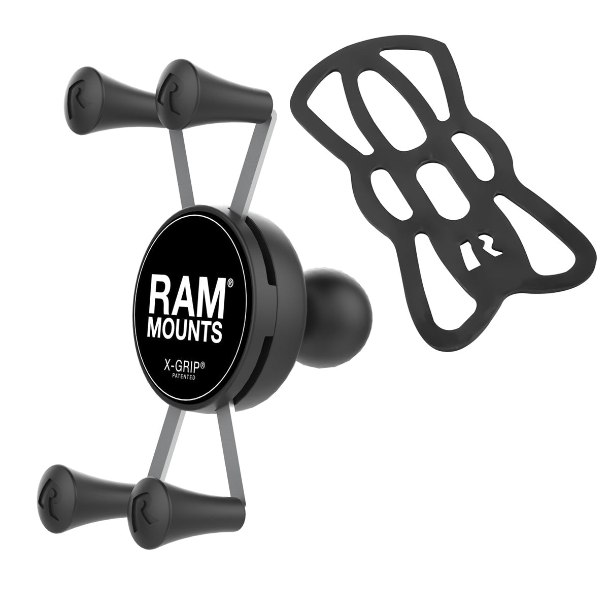 RAM-HOL-UN7BU RAM X-Grip Universal Phone Holder with Ba - All Custom Mounts Inc.