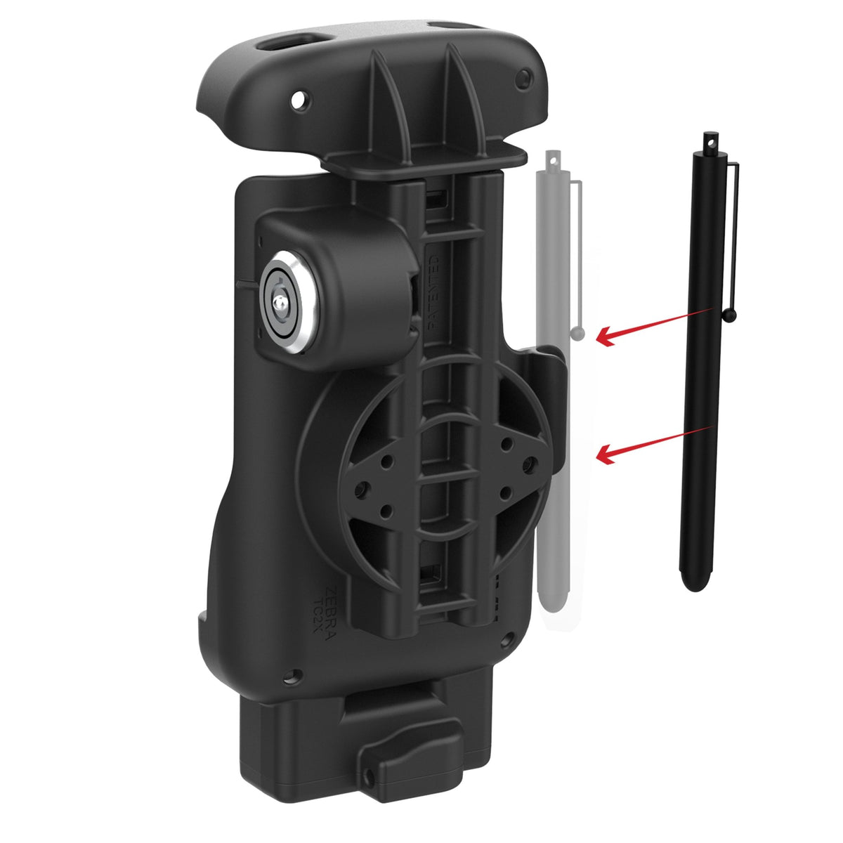 RAM® Locking Form-Fit Holder for Zebra TC22 & TC27 without Boot