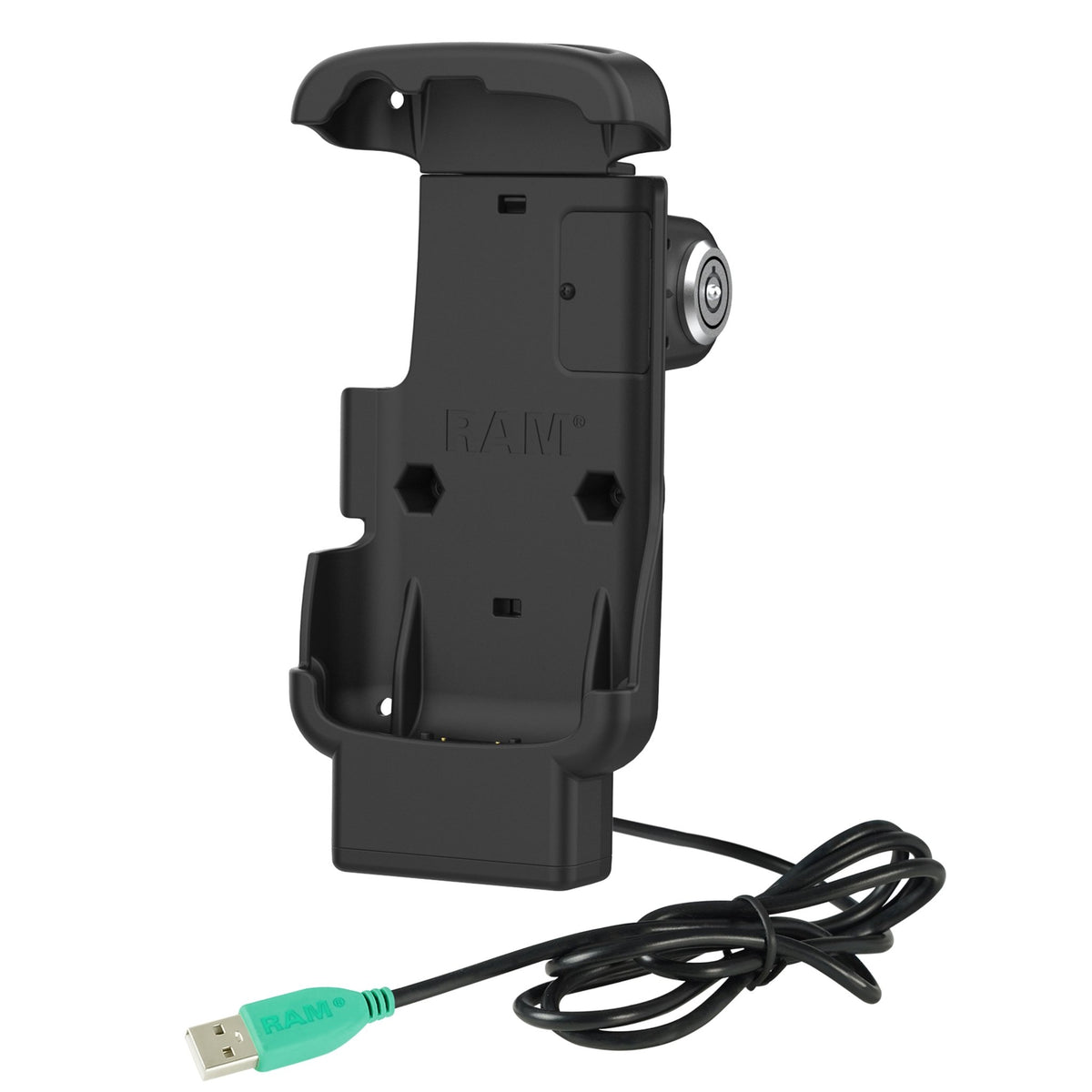 RAM® Locking Form-Fit Powered Dock for Zebra TC22 & TC27 with Boot