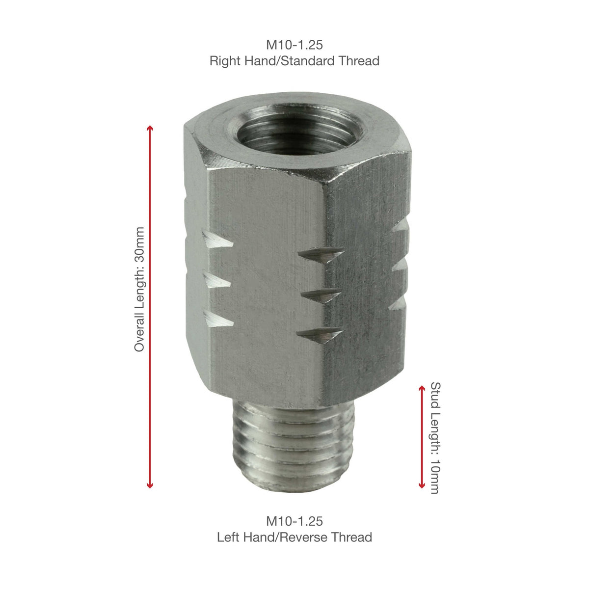 RAM® M10-1.25 Reverse Thread Adapter