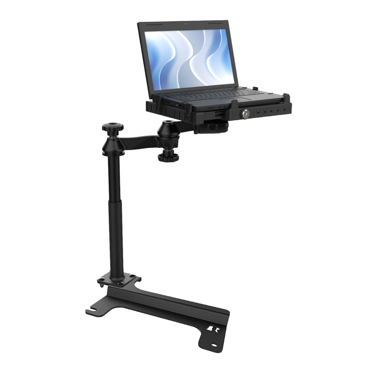 RAM® No-Drill™ Laptop Mount for Ford Explorer, Ranger, Bronco + More