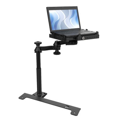RAM® No-Drill™ Laptop Mount for '19-26 Chevy Silverado, Tahoe & More
