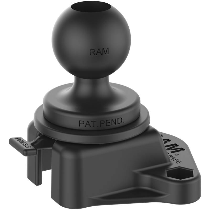 RAP-B-304U-TRA1 Ram Mounts by Custom Mounts