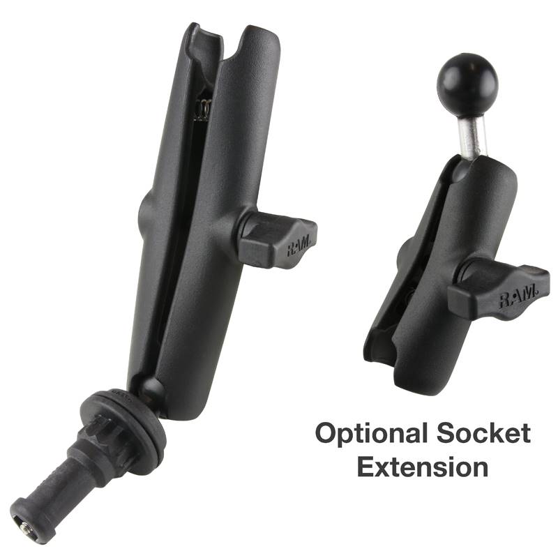 RAP-B-419-201-201U-C RAM Quick Release Socket Arm Exten - All Custom Mounts Inc.
