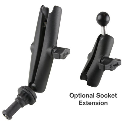 RAP-B-419-201-201U-C RAM Quick Release Socket Arm Exten - All Custom Mounts Inc.